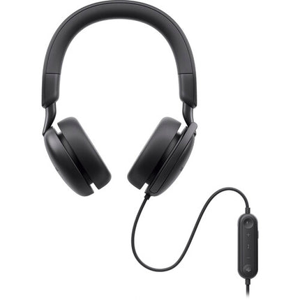 Dell WH5024 Pro Auriculares con Cable Cancelación Activa USB-C y Almohadillas de Espuma