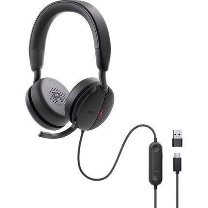 Dell WH5024 Pro Auriculares con Cable Cancelación Activa USB-C y Almohadillas de Espuma