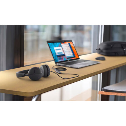 Dell WH5024 Pro Auriculares con Cable Cancelación Activa USB-C y Almohadillas de Espuma