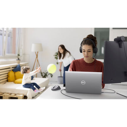 Dell WH5024 Pro Auriculares con Cable Cancelación Activa USB-C y Almohadillas de Espuma