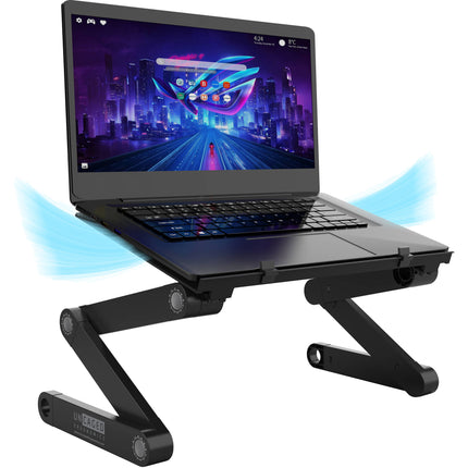 Uncaged Ergonomics WorkEZ Soporte para Laptop Ajustable hasta 18" Negro