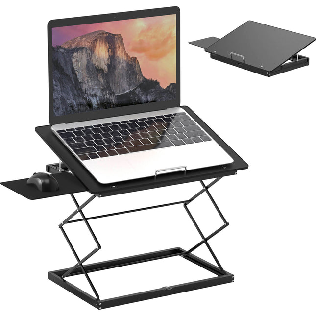 Uncaged Ergonomics Soporte de Metal Ajustable para Laptop 16" con Plataforma y Bolsa