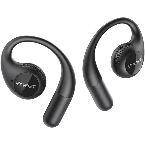 EMEET AirFlow Auriculares Abiertos con Micrófono Desmontable y Estuche de Carga