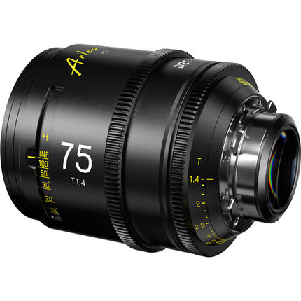 DZOFilm Arles 75mm T1.4 Objetivo Cine Prime Full Frame PL Mount