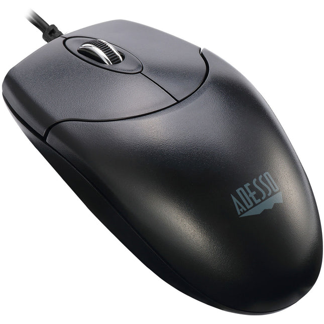 Adesso iMouse M6 Ratón Óptico USB con Rueda Scroll y Cable 1.8m Negro