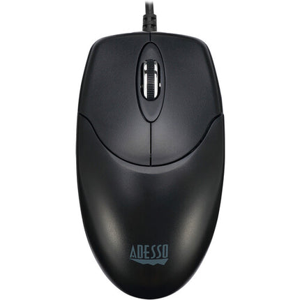 Adesso iMouse M6 Ratón Óptico USB con Rueda Scroll y Cable 1.8m Negro
