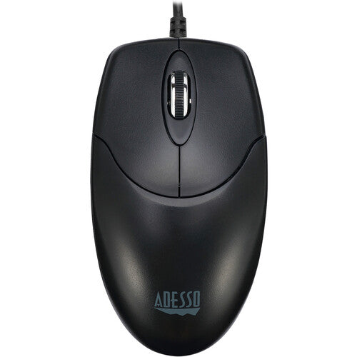 Adesso iMouse M6 Ratón Óptico USB con Rueda Scroll y Cable 1.8m Negro