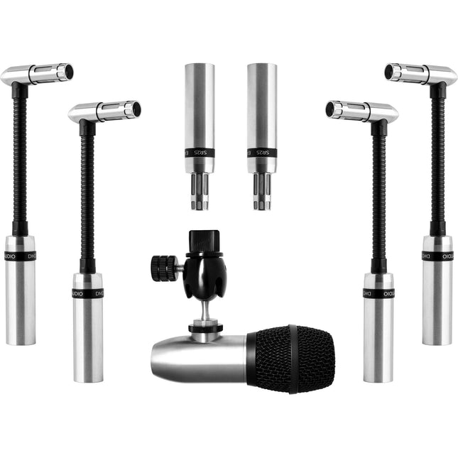 Earthworks DK7 Gen 2 Kit de Micrófonos para Batería con 7 Piezas y Estuche SKB
