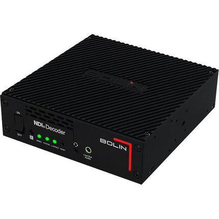 Bolin Technology Decodificador NDI Alta Banda 4K60 HDMI 2.0 12G-SDI