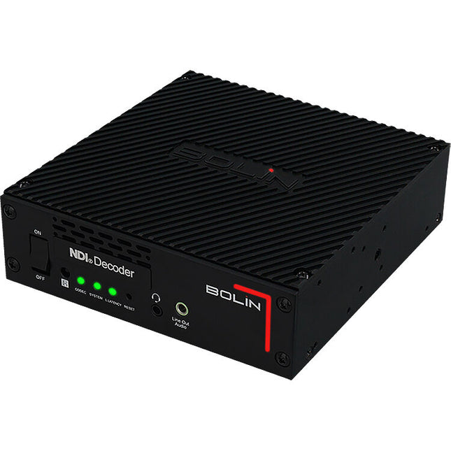 Bolin Technology Decodificador NDI Alta Banda 4K60 HDMI 2.0 12G-SDI