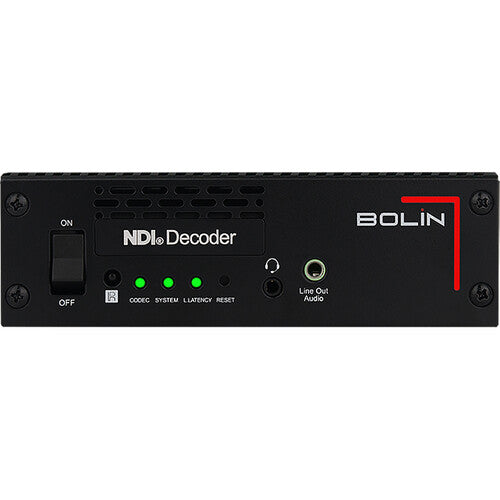 Bolin Technology Decodificador NDI Alta Banda 4K60 HDMI 2.0 12G-SDI