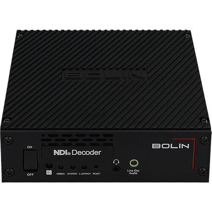 Bolin Technology Decodificador NDI Alta Banda 4K60 HDMI 2.0 12G-SDI