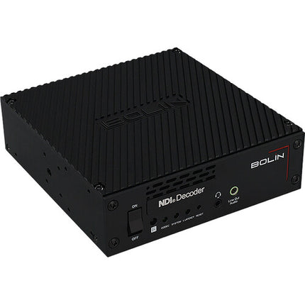 Bolin Technology Decodificador NDI Alta Banda 4K60 HDMI 2.0 12G-SDI