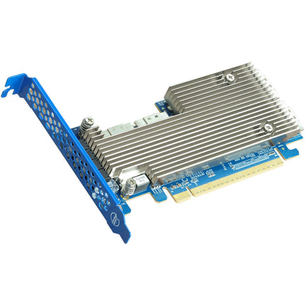 HighPoint Rocket 1528D Adaptador PCIe Gen4 x16 a 4 SlimSAS x8 NVMe 32GBs
