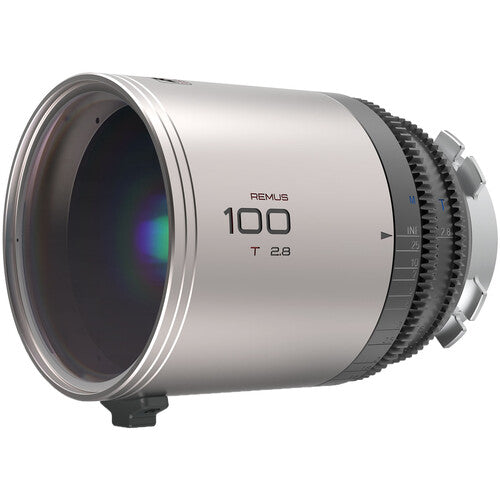 BLAZAR LENS Remus 100mm T2.8 Lente Anamórfica Full-Frame 1.5x con Silver Flare y 16 Palas