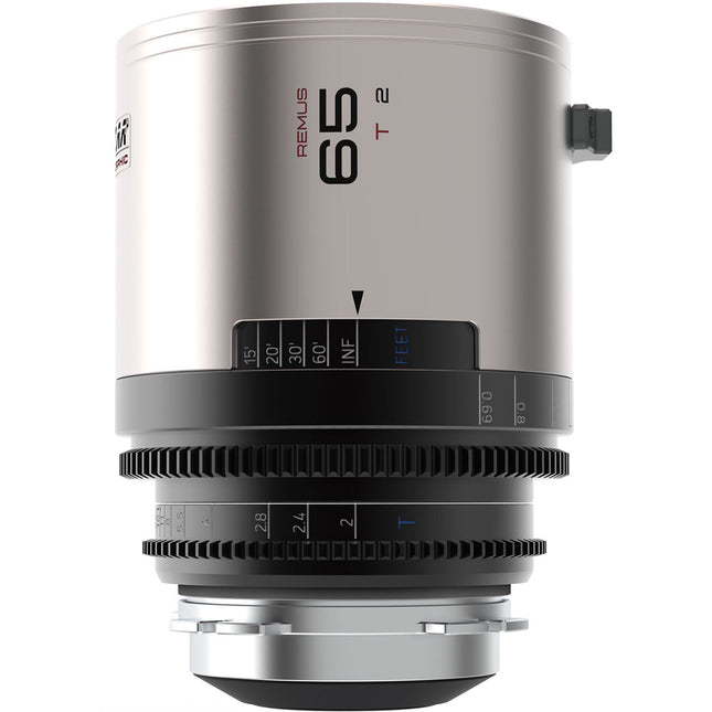 BLAZAR LENS Remus 65mm T2.0 Lente Anamórfica Full-Frame 1.5x con Silver Flare y Diafragma 16 Hojas