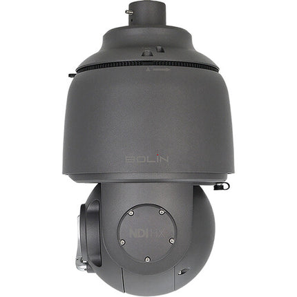 Bolin Technology SD530NX Cámara PTZ Exterior NDI HX3 Sensor CMOS 1 2.8" Kit Adaptador y Soporte de Pared