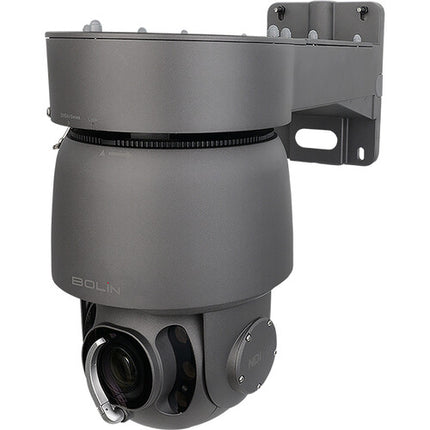 Bolin Technology SD530NX Cámara PTZ Exterior NDI HX3 Sensor CMOS 1 2.8" Kit Adaptador y Soporte de Pared