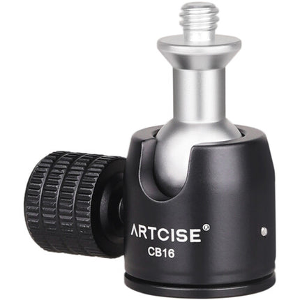 ARTCISE CB16 Mini Rótula con Adaptador de Zapata Capacidad 2 kg