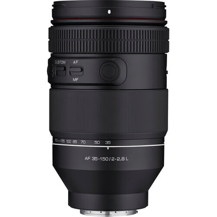 Samyang 35-150mm f2-2.8 Lente Zoom para Full-Frame Distancia Mínima 12.1"