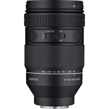 Samyang 35-150mm f2-2.8 Lente Zoom para Full-Frame Distancia Mínima 12.1"