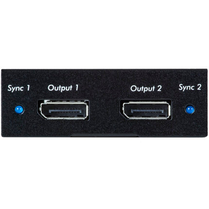 MuxLab 1x2 UHD 4K Divisor DisplayPort 1 Entrada 2 Salidas con Audio