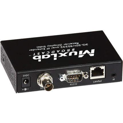 MuxLab Receptor 3G-SDI Sobre IP con Alimentación PoE