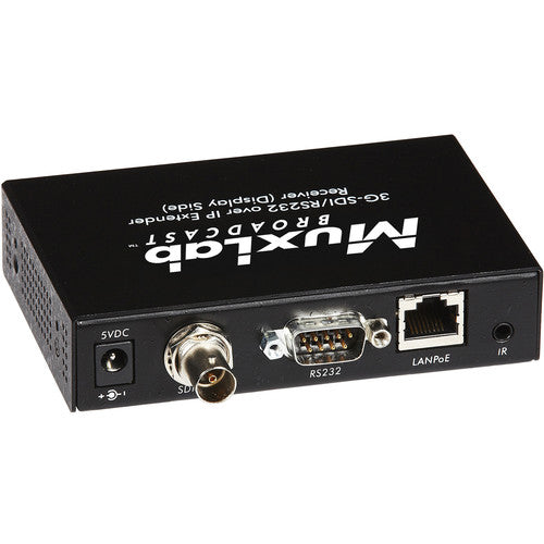 MuxLab Receptor 3G-SDI Sobre IP con Alimentación PoE