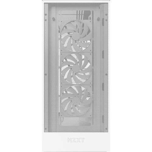 NZXT H7 Flow Caja Mid-Tower Blanca ATX con 3 Ventiladores F120Q