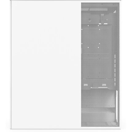 NZXT H7 Flow Caja Mid-Tower Blanca ATX con 3 Ventiladores F120Q