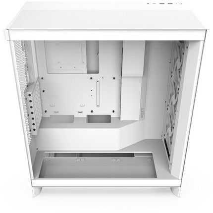 NZXT H7 Flow Caja Mid-Tower Blanca ATX con 3 Ventiladores F120Q