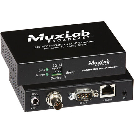 MuxLab Receptor 3G-SDI Sobre IP con Alimentación PoE