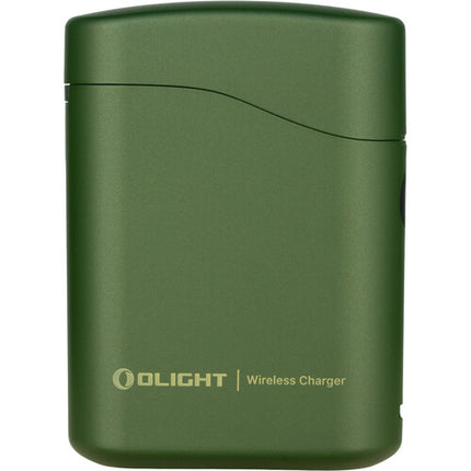 Olight Baton 4 Premium Edition Linterna LED Verde OD 1300 lúmenes 5000mAh con Carga Inalámbrica