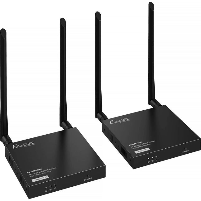 Evolution 4K Extensor HDMI Inalámbrico 164' Full HD 60Hz Kit Completo