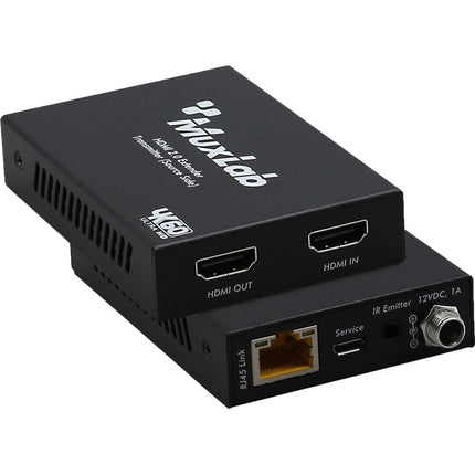MuxLab Extensor HDMI 2.0 4K60 4 4 4 Kit 50m con Audio S/PDIF y IR