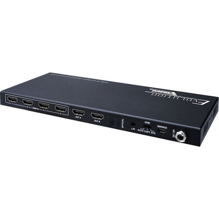 Evolution 4x2 HDMI Matriz 4K60 4:4:4 con Downscaling y ARC mando IR