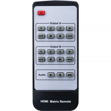 Evolution 4x2 HDMI Matriz 4K60 4:4:4 con Downscaling y ARC mando IR
