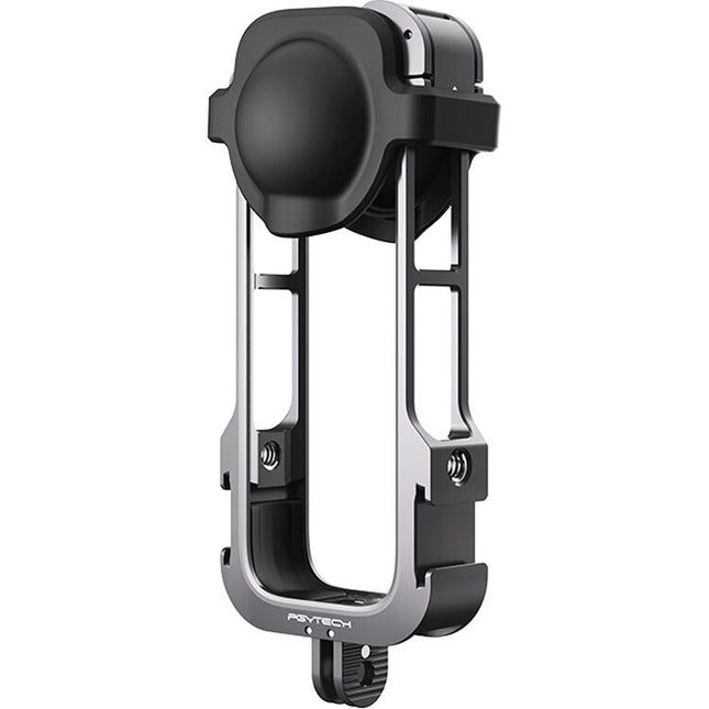 PGYTECH Jaula para cámara Insta360 X4 Aluminio con tapa de lente