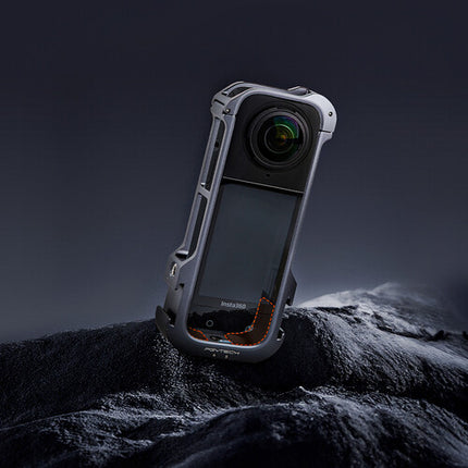 PGYTECH Jaula para cámara Insta360 X4 Aluminio con tapa de lente