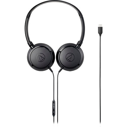 Audio-Technica ATH-S120C Auriculares On-Ear USB-C Micrófono Integrado