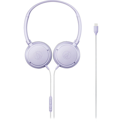 Audio-Technica ATH-S120C Auriculares USB-C On-Ear Micrófono Condensador 48kHz