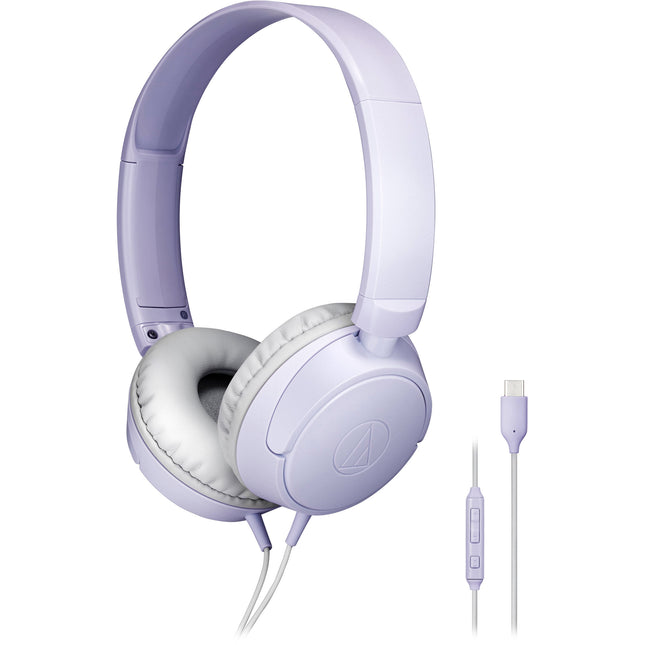 Audio-Technica ATH-S120C Auriculares USB-C On-Ear Micrófono Condensador 48kHz