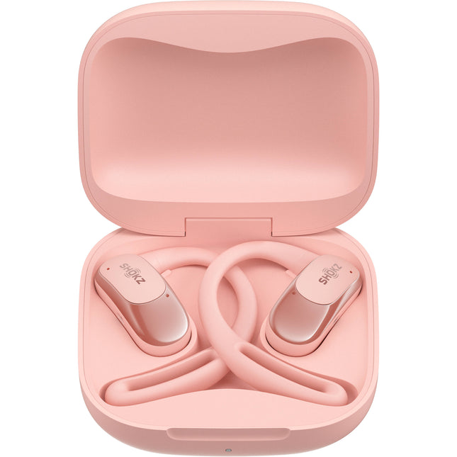SHOKZ OpenFit Air Auriculares Inalámbricos Abiertos Rosa 28 Horas IP54