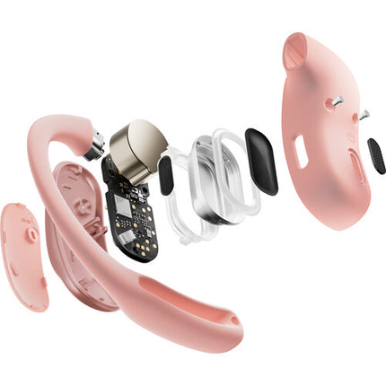 SHOKZ OpenFit Air Auriculares Inalámbricos Abiertos Rosa 28 Horas IP54