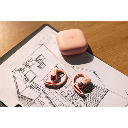 SHOKZ OpenFit Air Auriculares Inalámbricos Abiertos Rosa 28 Horas IP54