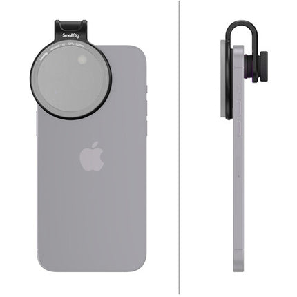 SmallRig Clip Magnético para Filtros de Celular 52mm con Almohadillas Antirrayaduras
