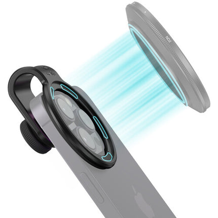 SmallRig Clip Magnético para Filtros de Celular 52mm con Almohadillas Antirrayaduras