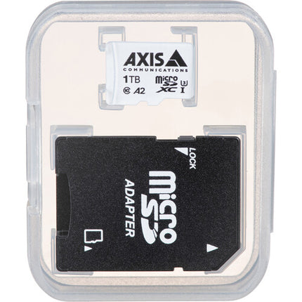 Axis Communications Tarjeta microSDXC de vigilancia 1TB UHS-I V30 con adaptador SD