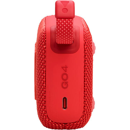 JBL Go 4 Altavoz Bluetooth Portátil Rojo Hasta 9 Horas Reproducción