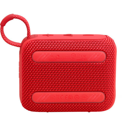 JBL Go 4 Altavoz Bluetooth Portátil Rojo Hasta 9 Horas Reproducción
